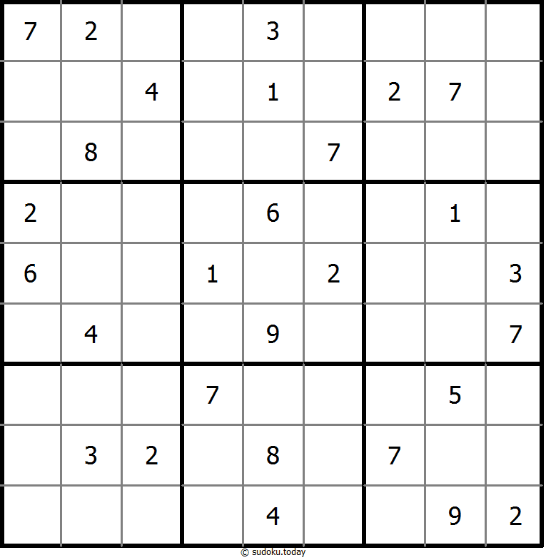 No Touch Sudoku