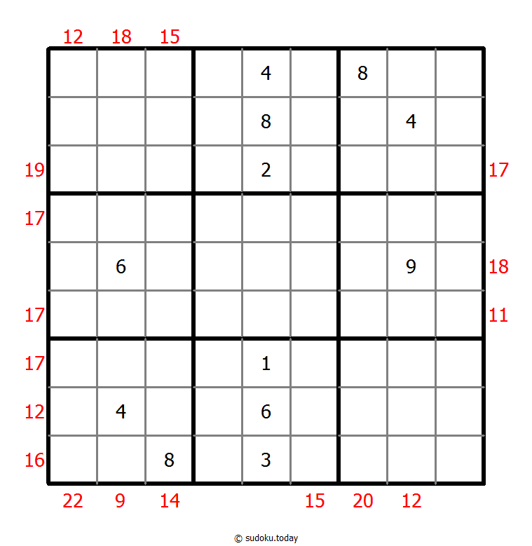 Sum Frame Sudoku