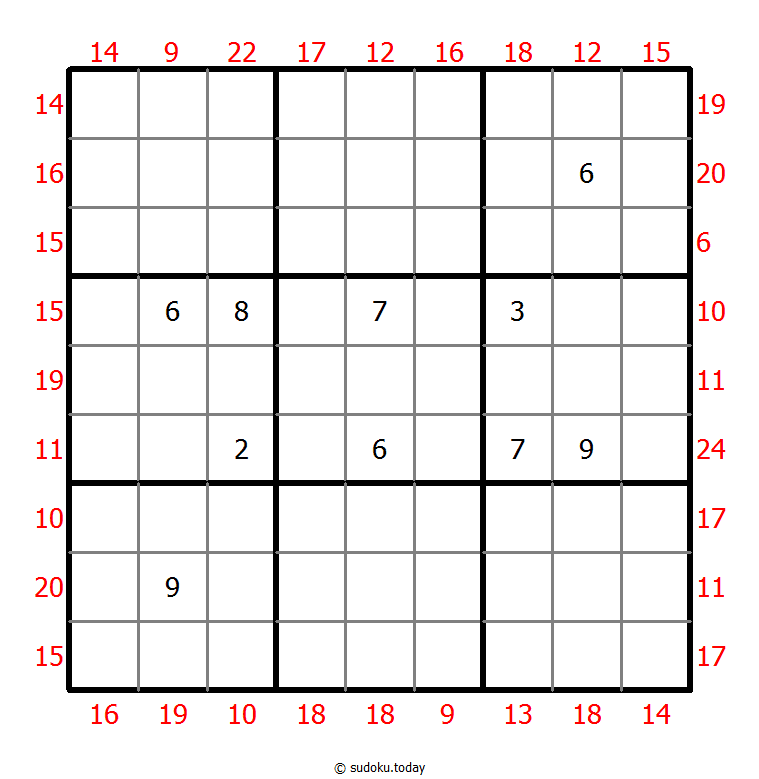 Sum Frame Sudoku